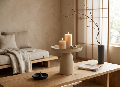 Decoratie dienblad Saris op voet