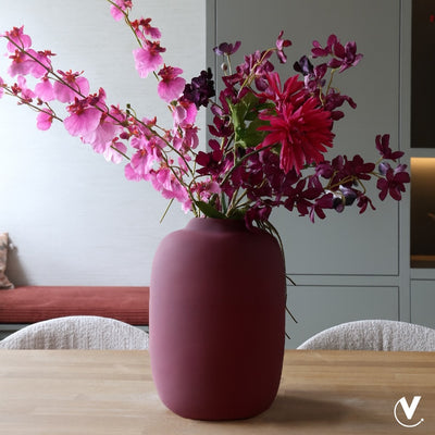 Vaas Artic M matte violet Ø25 x H35 cm (Matte Violet Ø25 x H35 cm)