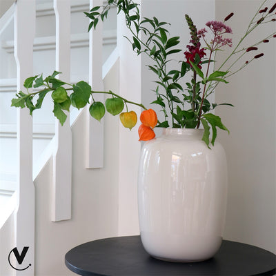 Vaas Artic M ivory Ø25 x H35 cm - Verwachte binnenkomst eind April (Ivory Ø25 x H35 cm)