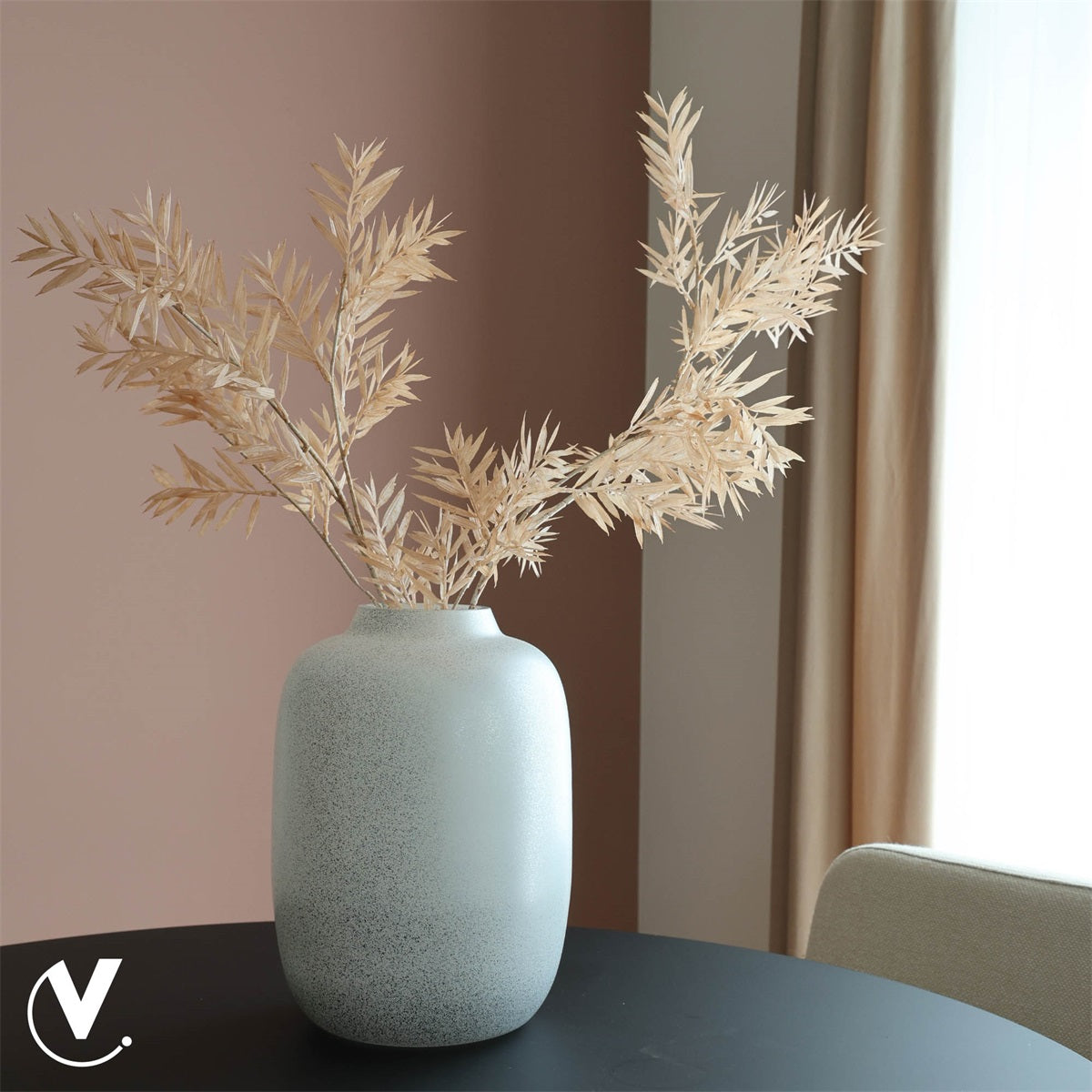 Vaas Artic S Sparkle silver Ø21 x H29 cm (Sparkle Silver Ø21 x H29 cm)