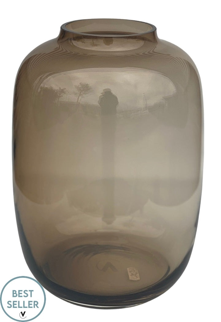 Vaas Artic S taupe Ø21 x H29 cm (Taupe Ø21 x H29 cm)