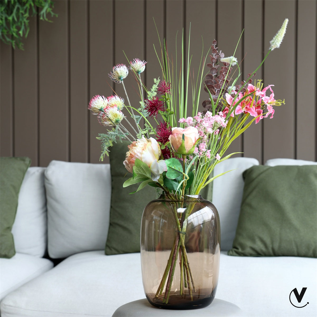 Vaas Artic XS taupe Ø17 x H24 cm - Verwachte binnenkomst nog niet bekend (Taupe Ø17 x H24 cm)