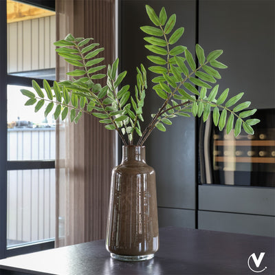 Vaas Jana Elite dark brown Ø18 x H35 cm (Brown Ø18 x H35 cm)