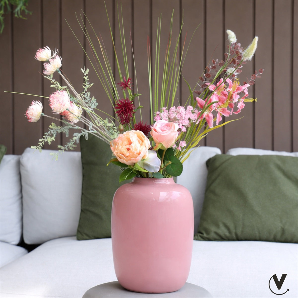 Vaas Artic XS pastel pink Ø17 x H24 cm (Pastel Pink Ø17 x H24 cm)