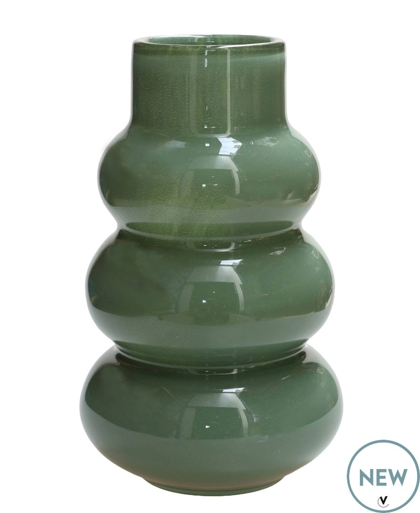 Vaas Lomami Elite green Ø18 x H30 cm (Green Ø18 x H30 cm)