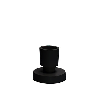 Kaarshouder Piura XS black Ø9 x H10 cm (black Ø9 x H10 cm)