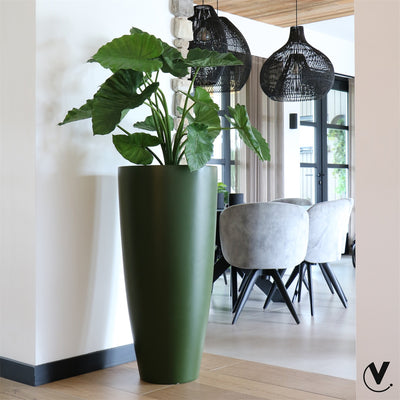 SALE! - Pot Kentucky L green Ø47 x H100 cm - korting reeds in de prijs verwerkt  (Green Ø47 x H100 cm)