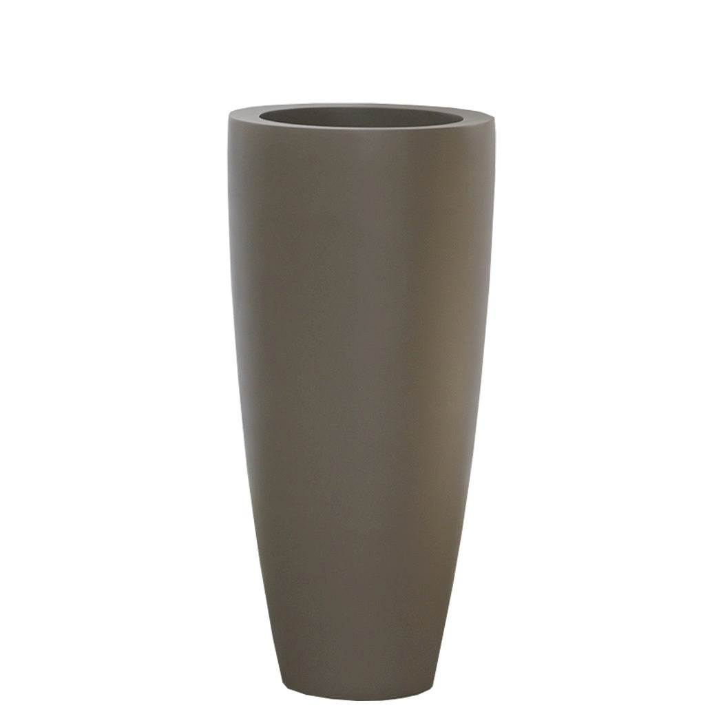 Pot Kentucky S taupe Ø37 x H80 cm (Taupe Ø37 x H80 cm)