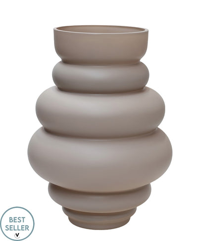 Vaas Maputo M matte ivory Ø22 x H30 cm (Matte Ivory Ø22 x H30 cm)