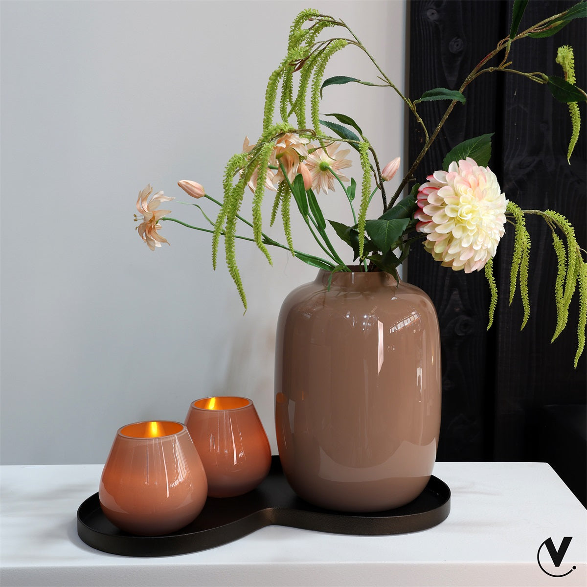 Dienblad Villeta Brons / Small