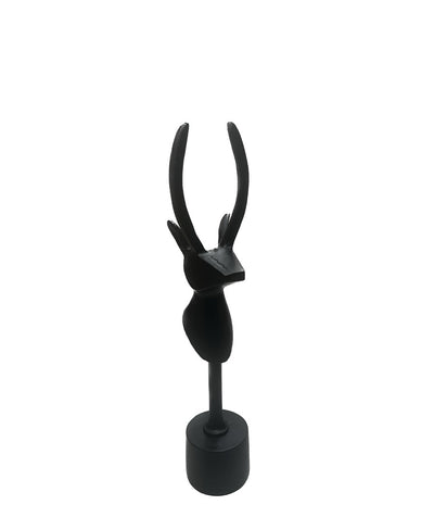 Deco Palpa Zwart / L8 x B8 x H41 cm