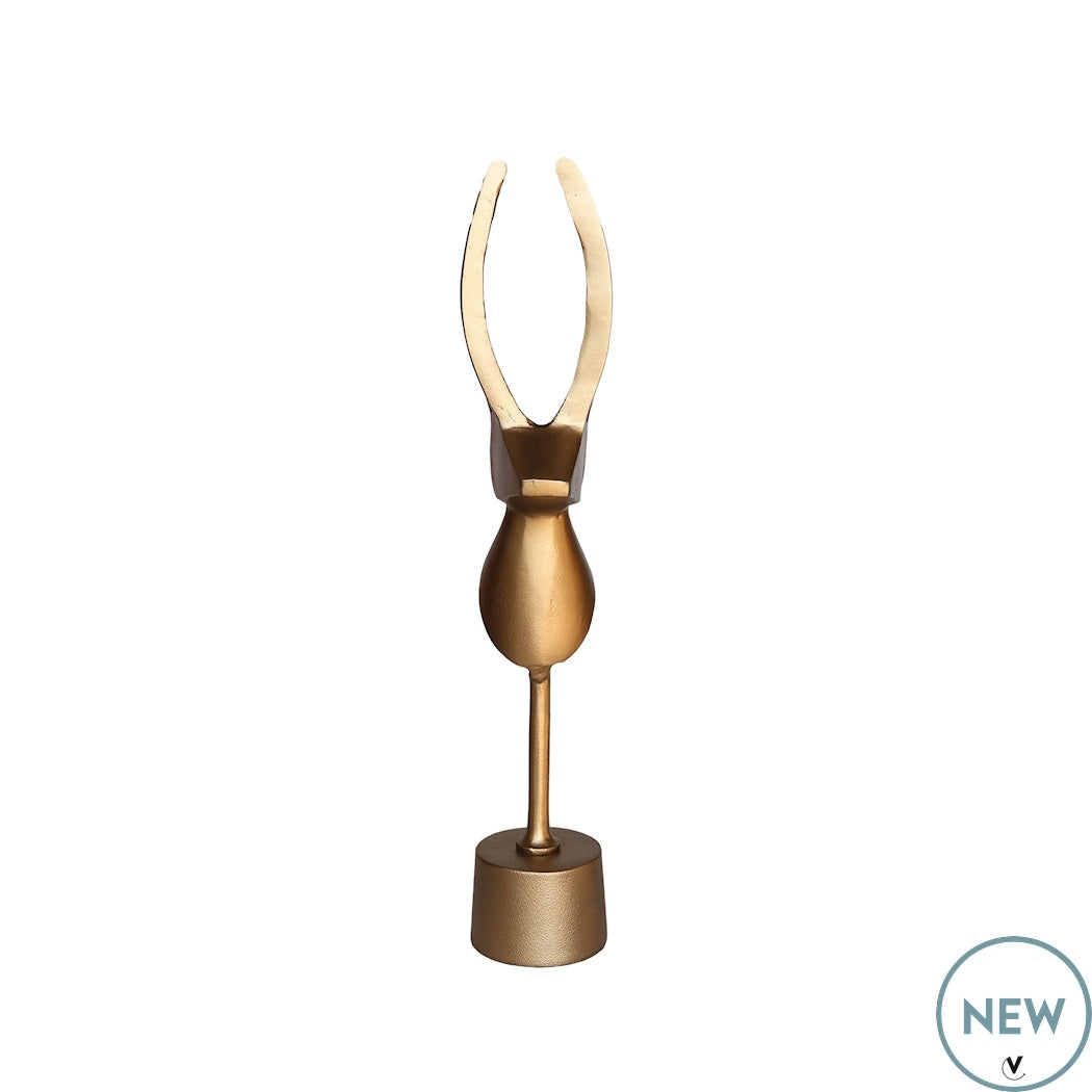 Deco Palpa Goud / L8 x B8 x H41 cm