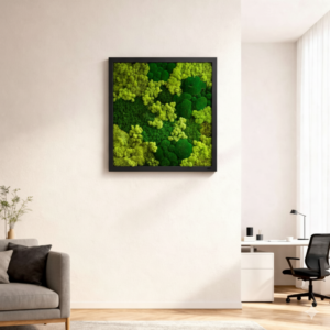 Tableau de mousse carré noir