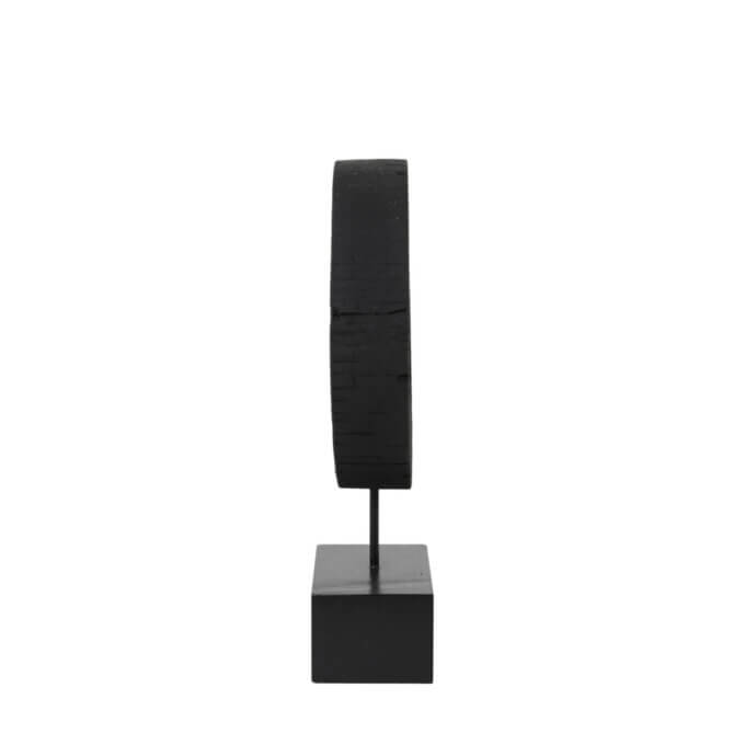 Ornament op voet hout 30x10x43 cm - Afbeelding 3