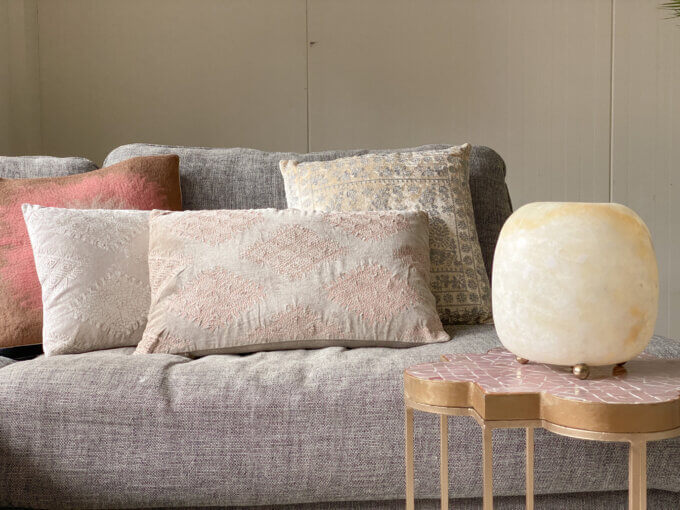 Tafel lamp Luna- Alabaster - Afbeelding 2