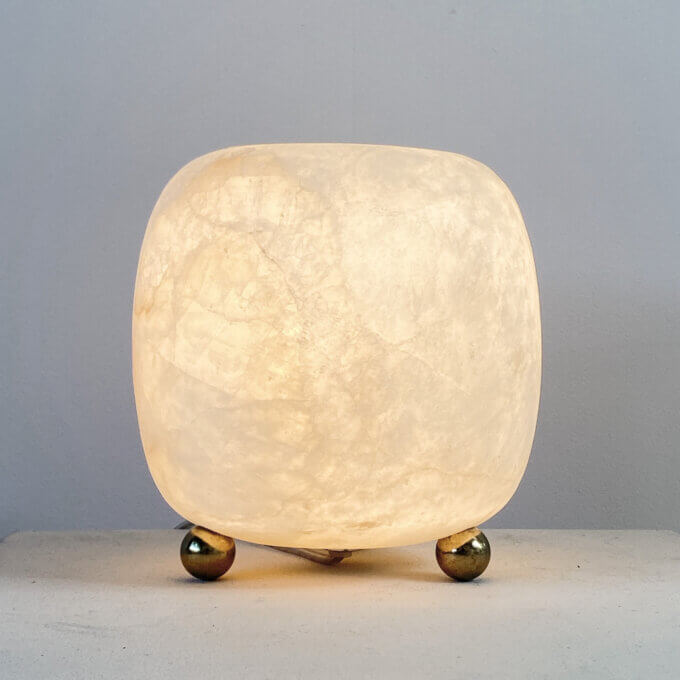 Tafel lamp Luna- Alabaster - Afbeelding 4