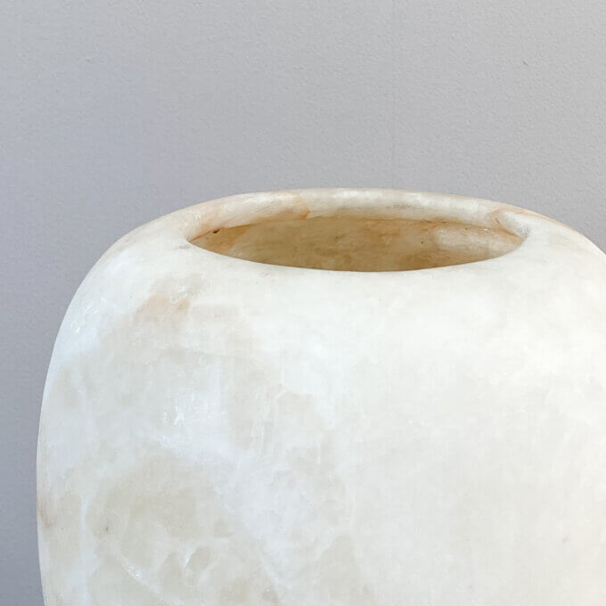 Tafel lamp Luna- Alabaster - Afbeelding 3