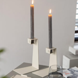 Bougeoir Mono | Lot de 2