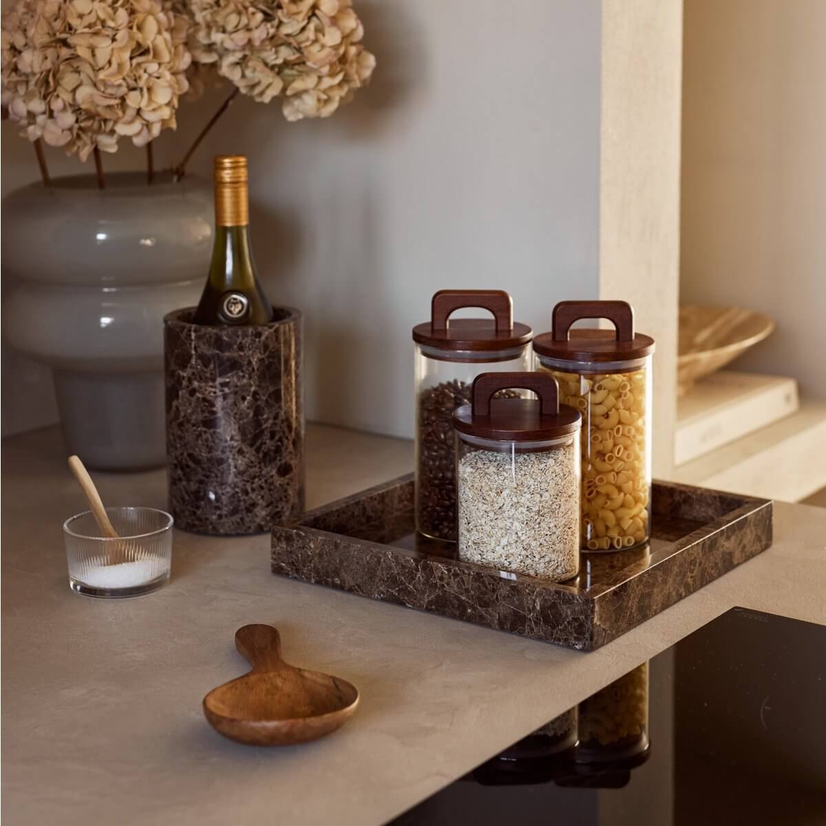 Sfeerfoto marmer wijnkoeler