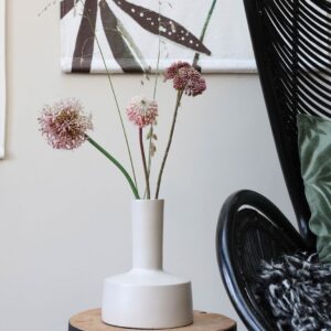 Sfeerfoto metalen vaas Camiri