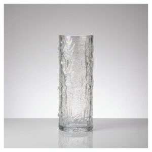 Vaas Iris – glazen design vaas met textuur