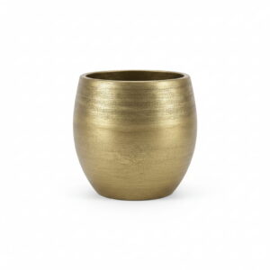 Aurea – Luxe gouden bloempot met matte afwerking