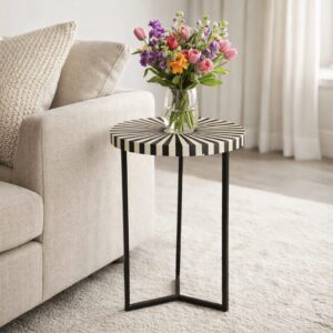 Sfeerfoto bijzettafel Dehli